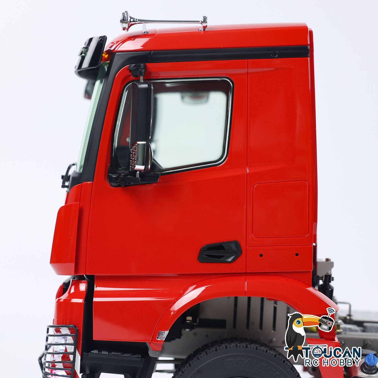 1/14 Scale Metal Chassis RC Tractor Truck - 6x6 Remote Control Car with 3-Speed Gearbox, Painted & Assembled Ready-to-Run Model K3362 - Perfect for Off-Road Racing, Construction Site Play, and RC Hobby Enthusiasts