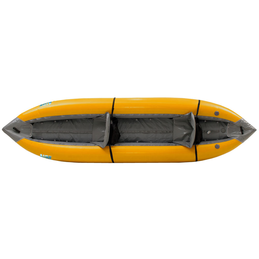 AIRE Outfitter II Inflatable Kayak - Lightweight & Portable 2-Person Kayak for Camping, Fishing & River Adventures