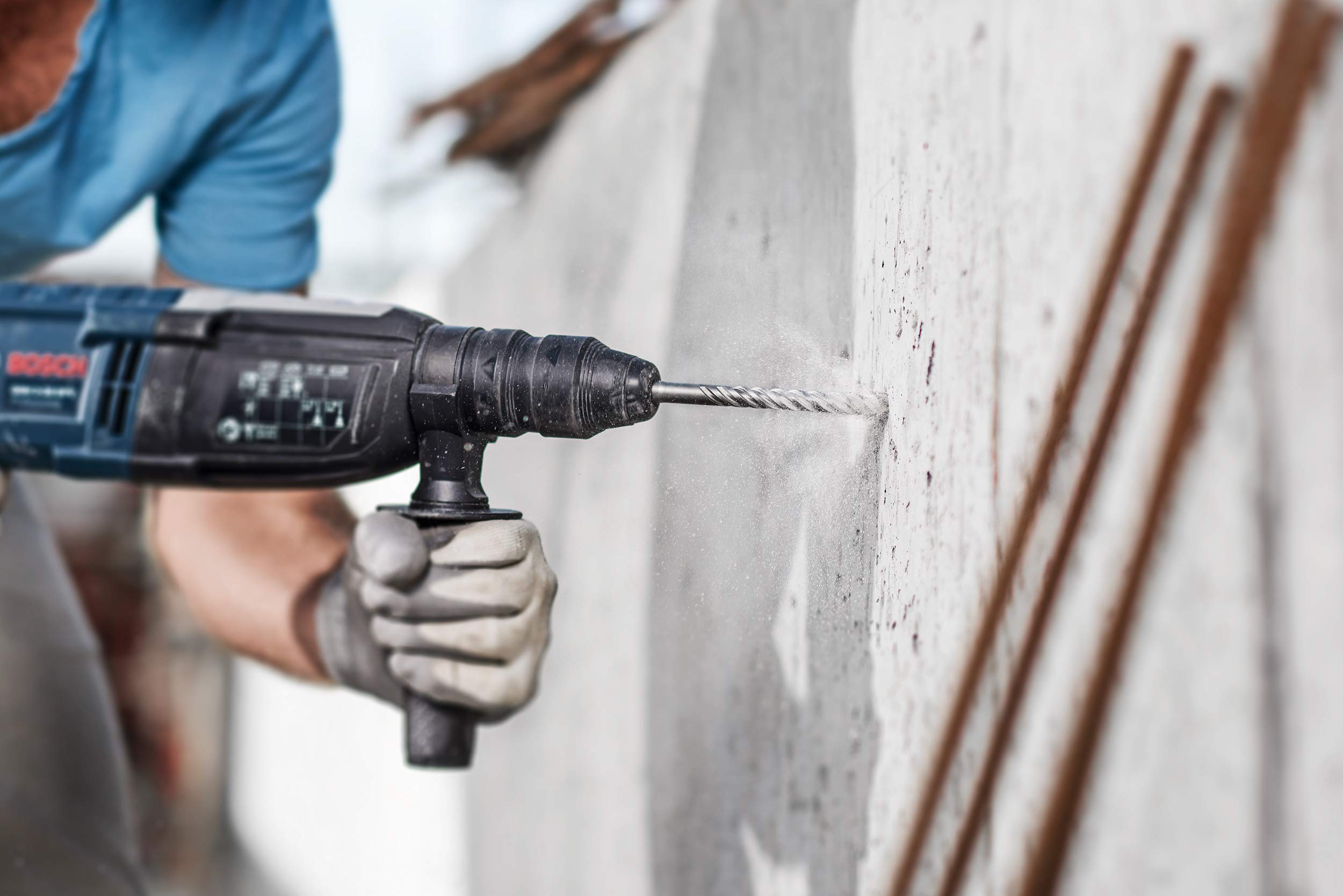 Bosch Professional SDS Plus Hammer Drill Bit for Concrete - 6mm Diameter, 165mm Length - Ideal for Rotary Hammer Drilling in Masonry and Construction Projects