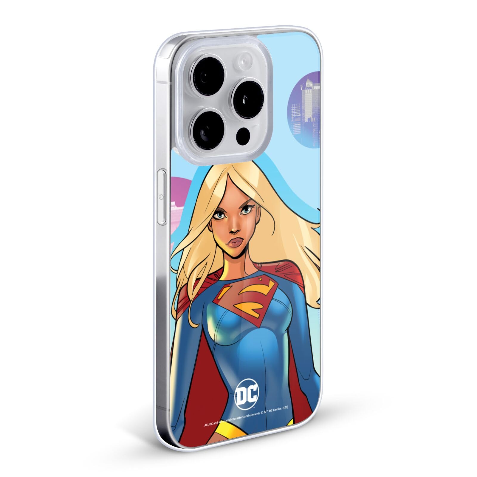Head Case Designs Officially Licensed DC Supergirl Soft Gel Case for iPhone 7 Plus/8 Plus - Durable Protection & Stylish Superhero Design for Everyday Use