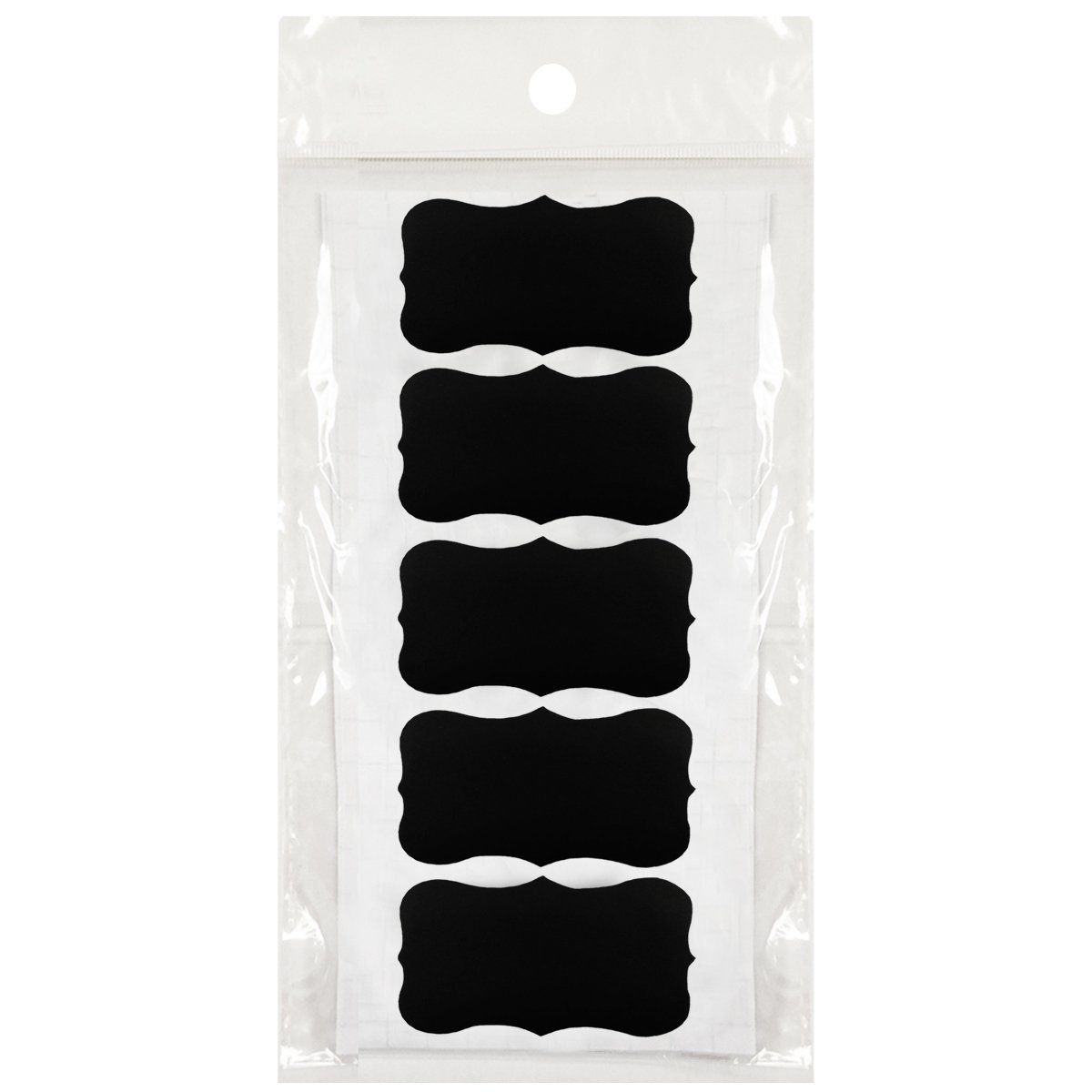 Chalkboard Labels Set of 64 - Various Sizes for Organizing & Weddings - Home & Office Use