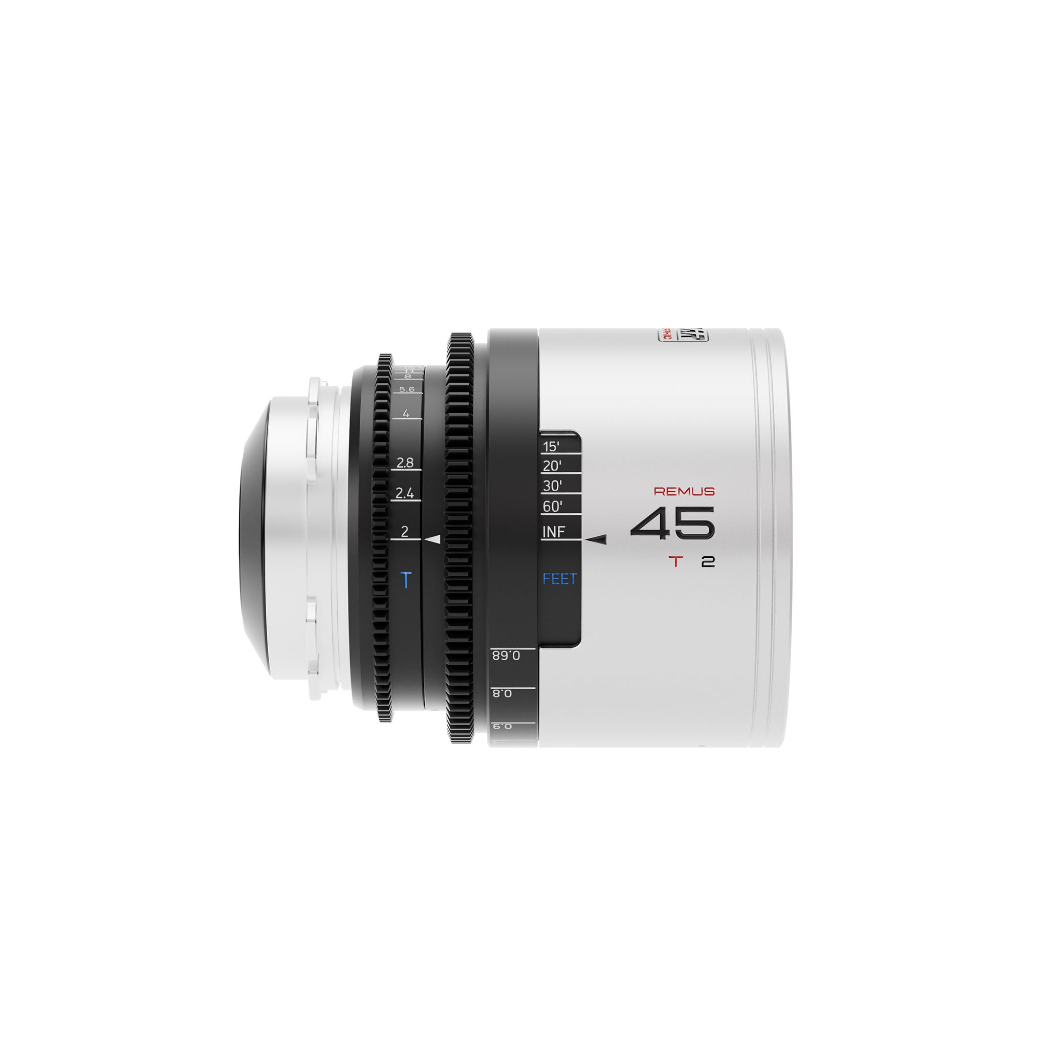 Remus 45mm T2.0 1.5X Full Frame Anamorphic PL Mount Lens for Cinematic Filmmaking & Professional Videography - Perfect for DSLR, Mirrorless, and Cinema Cameras