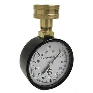 American Granby WTG200 Water Pressure Test Gauge 0-200 PSI - for Plumbing, Irrigation & Hydronic Systems Testing