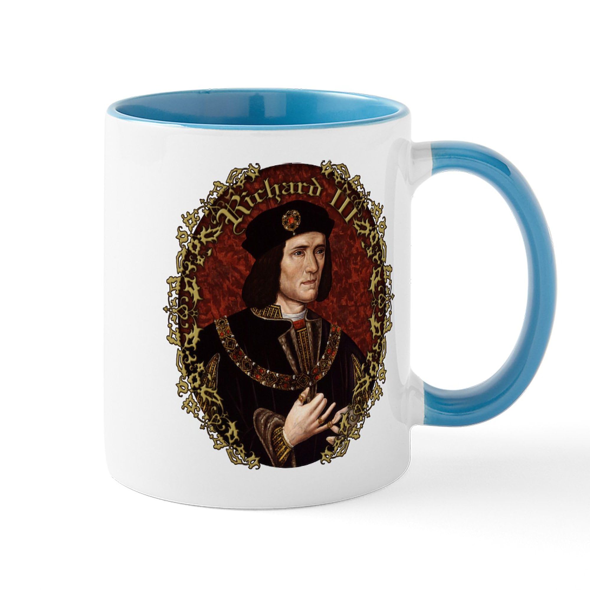 Richard III 11 oz (325 ml) Ceramic Coffee Mug - Perfect for Tea, Coffee & Hot Drinks - Ideal for Home, Office & Gifts