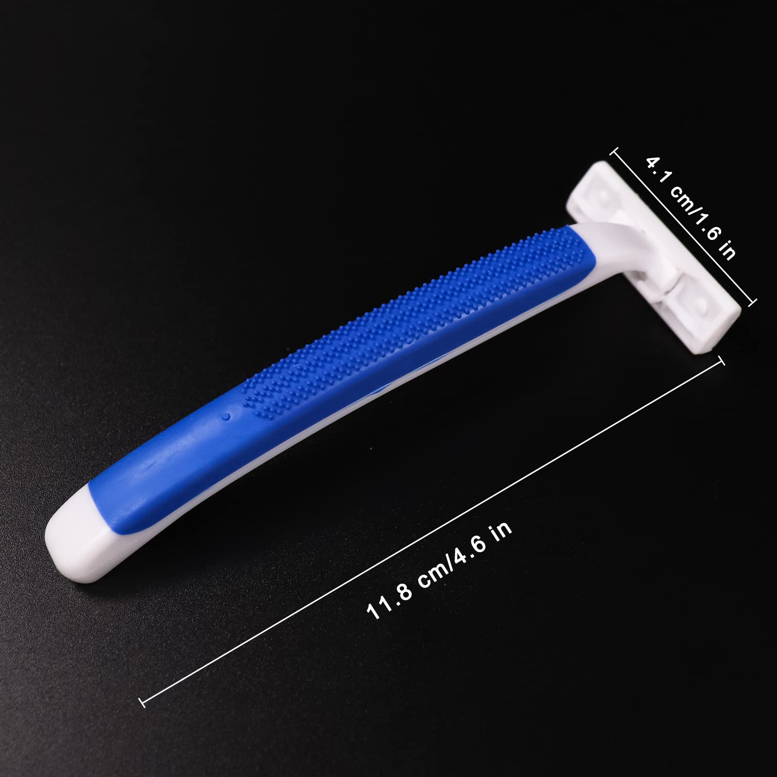 Bulk Disposable Twin Blade Razors - 30 Individually Wrapped Razors with Clear Safety Cap & Shaving Cream | Perfect for Travel, Hotels, Shelters, Homeless Care & Airbnbs