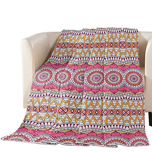 Premium King Size Quilted Bedspread - Soft Cotton Filled Comforter with Beautiful Mandala Design for Bedroom, Couch or Sofa | Luxurious Bed Cover for Cozy Nights and Stylish Home Decor