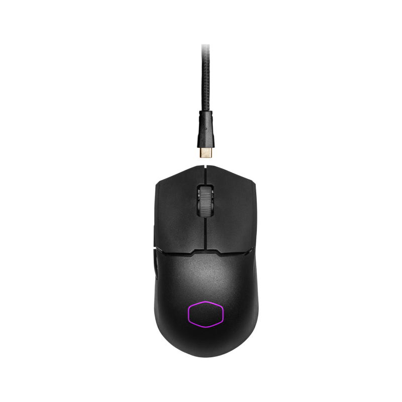 Cooler Master MM712 Wireless RGB Gaming Mouse - Lightweight, 8000 DPI, Bluetooth & 2.4GHz - Perfect for FPS, MOBA & PC Gaming (Black)