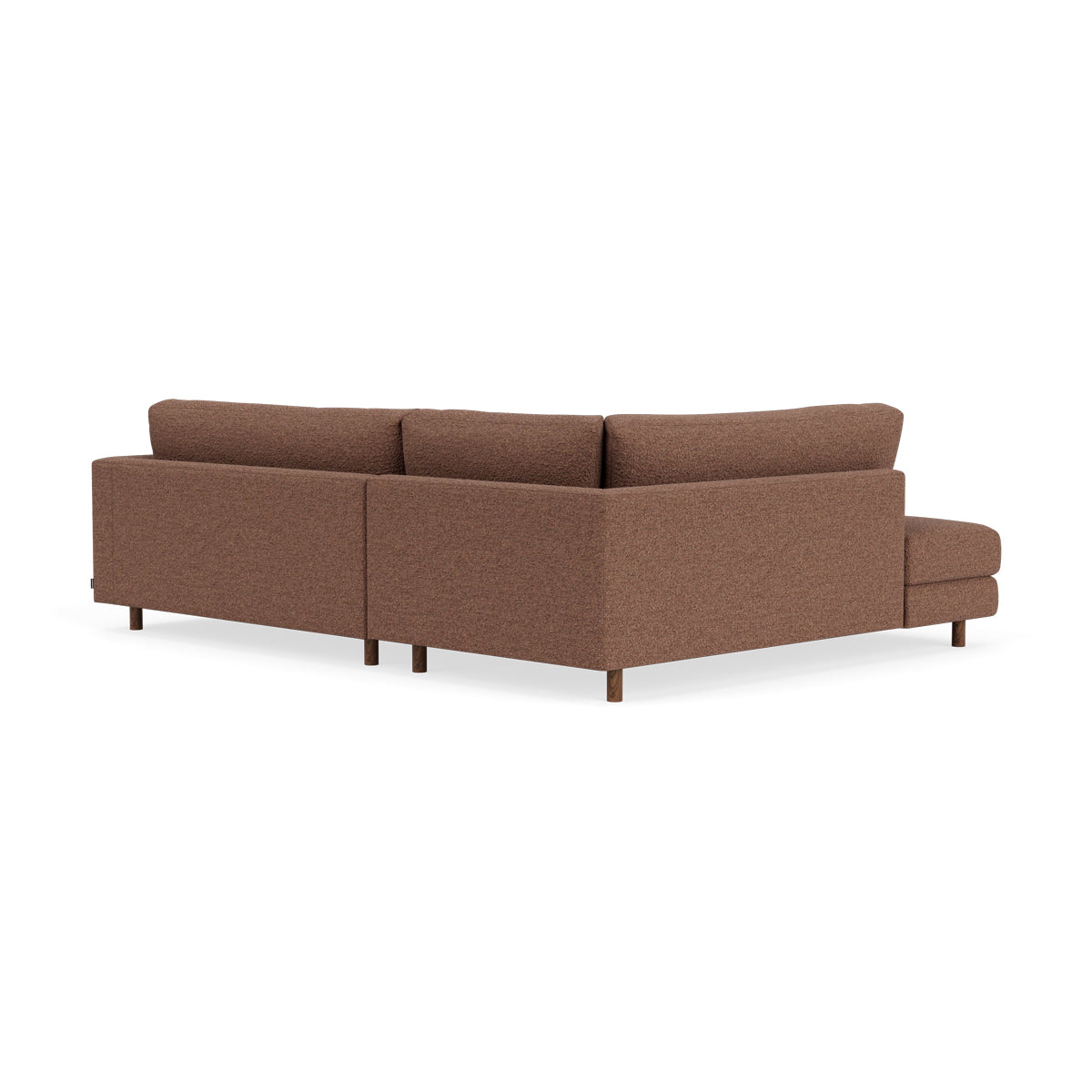 Douglas Boucle Left Corner Sofa - Modern L-Shaped Sectional Couch for Living Room, Lounge & Small Spaces | Soft Fabric Upholstery, Comfortable Seating | Perfect for Apartments, Home Theater & Family Gatherings