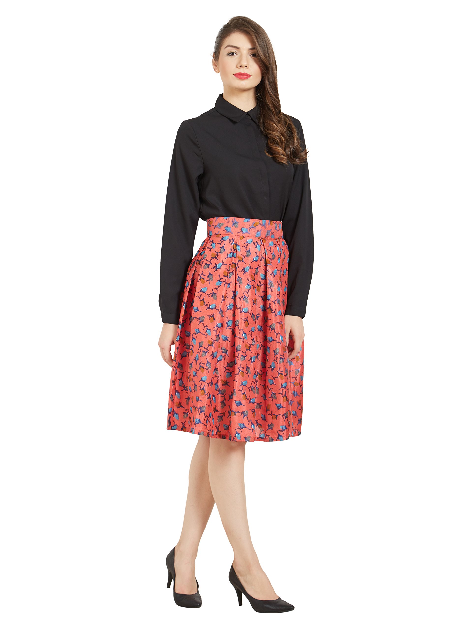 Vintage Plaid Pleated Skater Skirt for Women - Flared A-Line Mini Midi Skirt Retro Casual Style - Perfect for Parties, Dates, and Everyday Wear