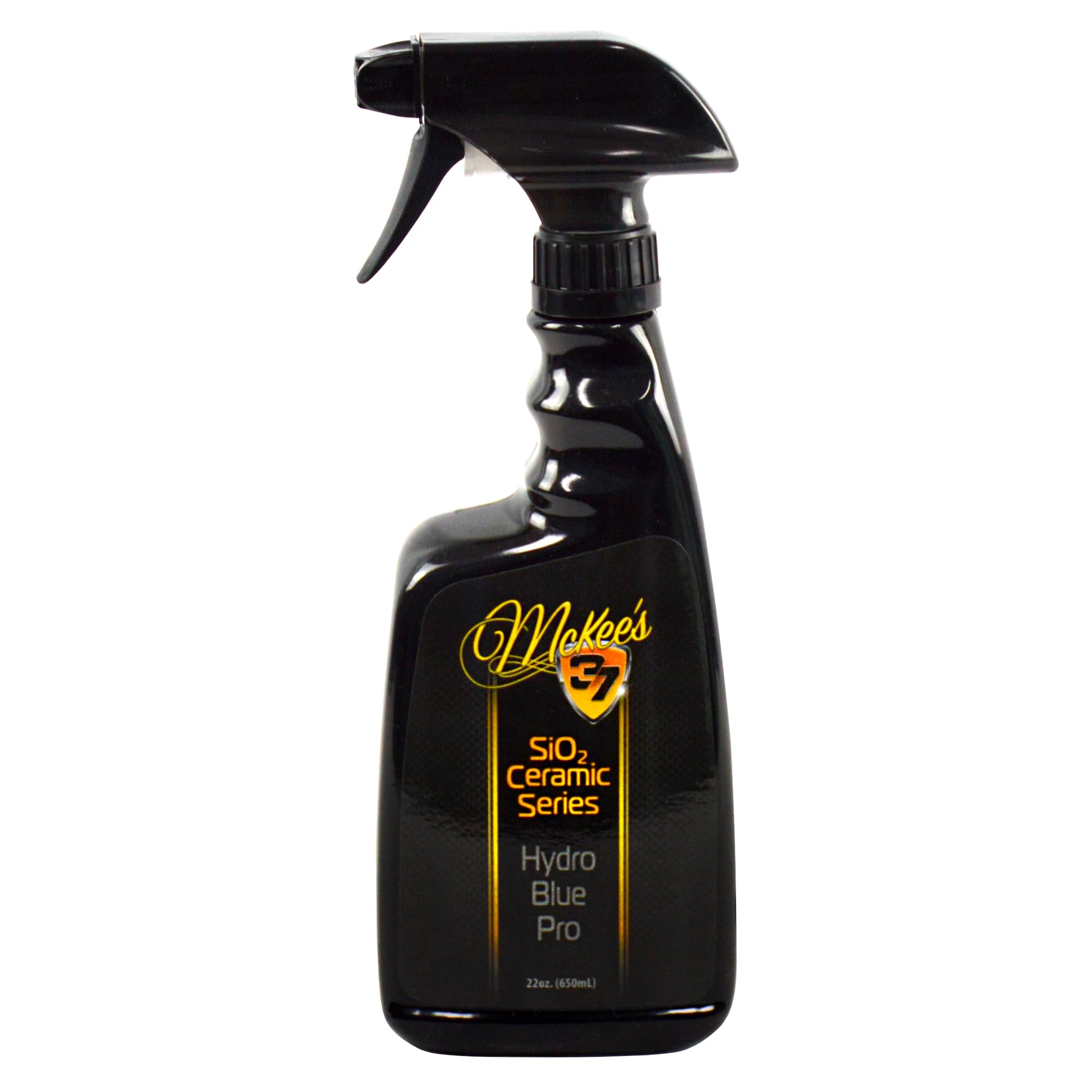 McKee's 37 MKCS-160 Hydro Blue PRO SiO2 Spray & Rinse Ceramic Coating - High Gloss Car Paint Sealant & Top Coat Protector | Perfect for Detailing, Ceramic Coating Maintenance & Long-Lasting Vehicle Shine