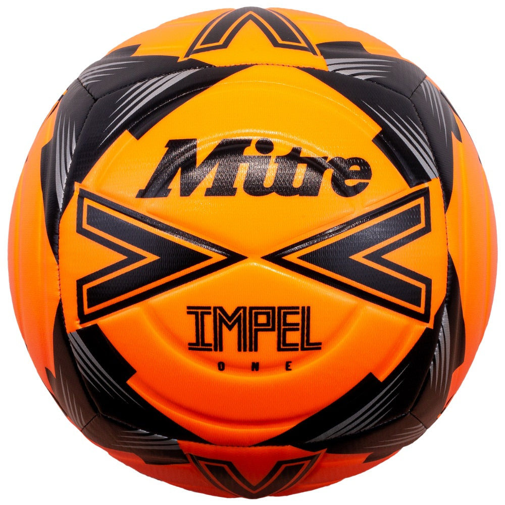 Mitre Impel One 24 Soccer Ball - Official Size 5 Match Football for Training & Games - Perfect for Outdoor & Indoor Soccer Practice, Youth & Adult Leagues