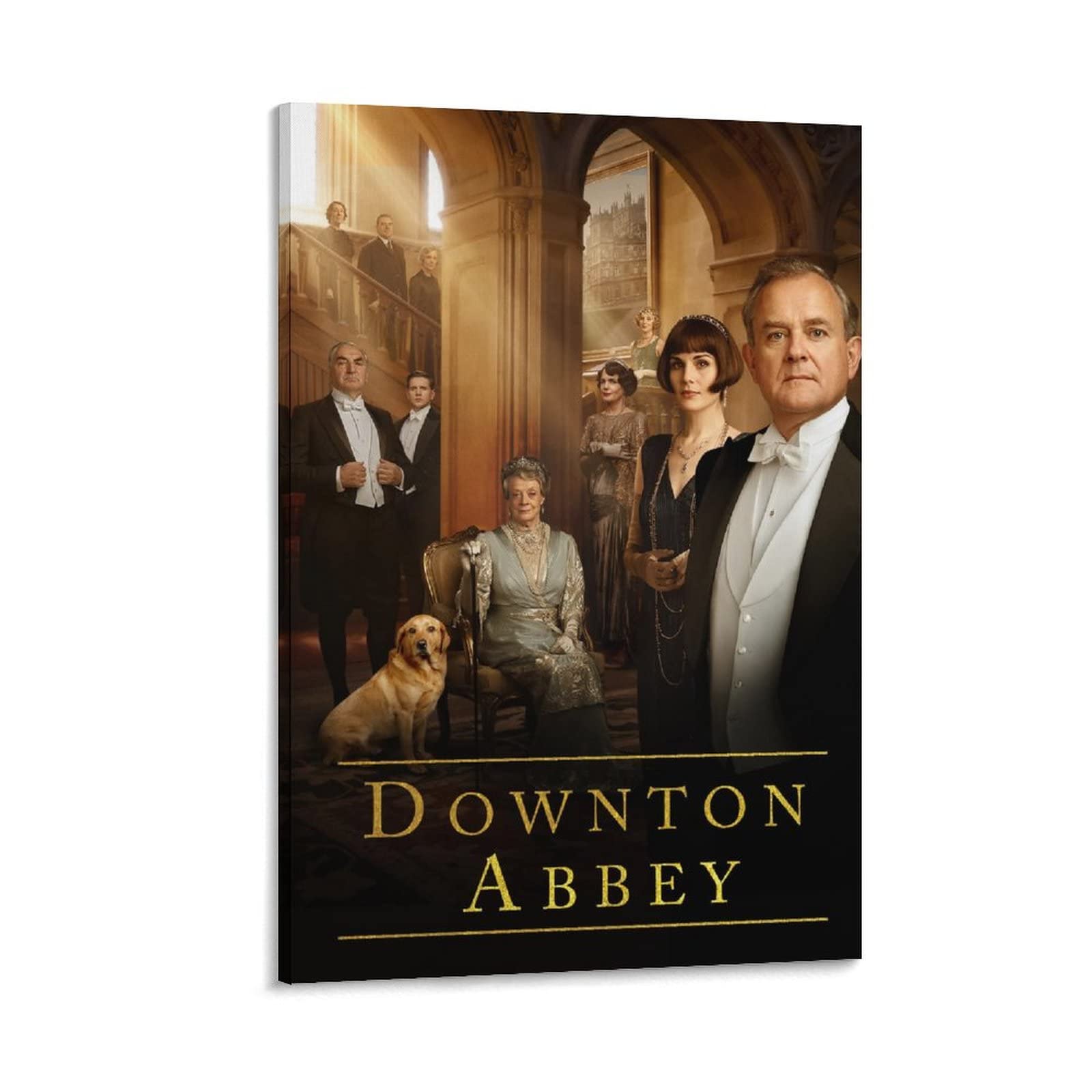 Downton Abbey Movie Poster - 16x24 Inch (40x60cm) Vintage Wall Art for Home Theater, Living Room & Bedroom Decor - Premium Quality Print for Framed Wall Decoration