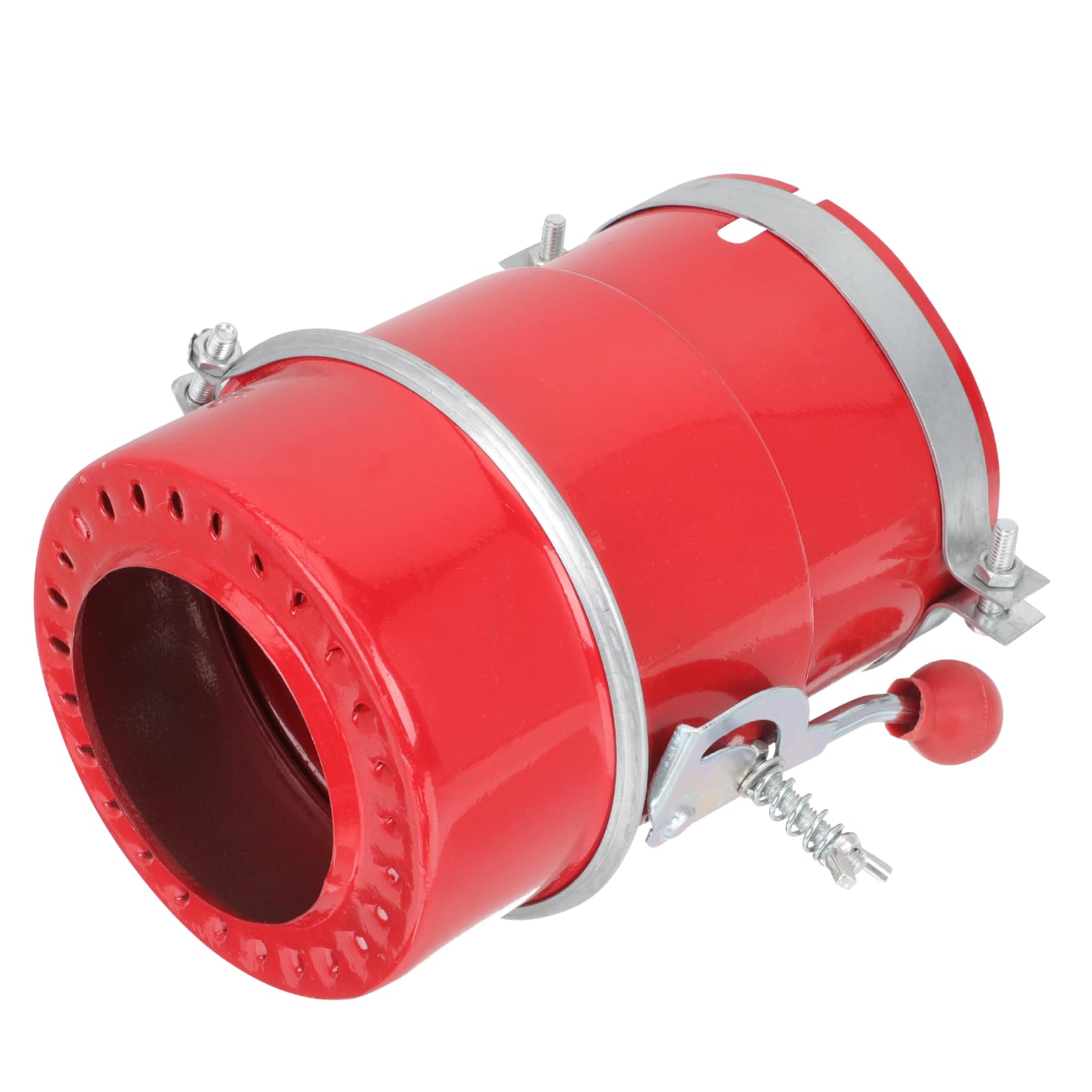Milisten 110mm Exhaust Spark Arrestor for Trucks & Cars - Heavy Duty Carbon Steel Clamp-On Design with Easy Installation - Fire Safety Protection for Off-Road, Camping & Industrial Use
