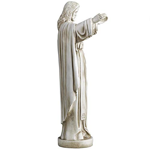 Design Toscano Sacred Heart Religious Garden Statue - 10