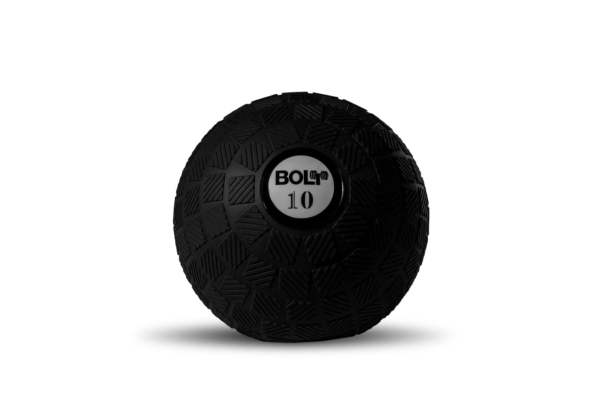 Bolt Fitness Supply Slam Balls (Black) - Heavy Duty Medicine Ball for Strength Training, CrossFit, HIIT Workouts - Perfect for Gym, Home Fitness & Functional Training