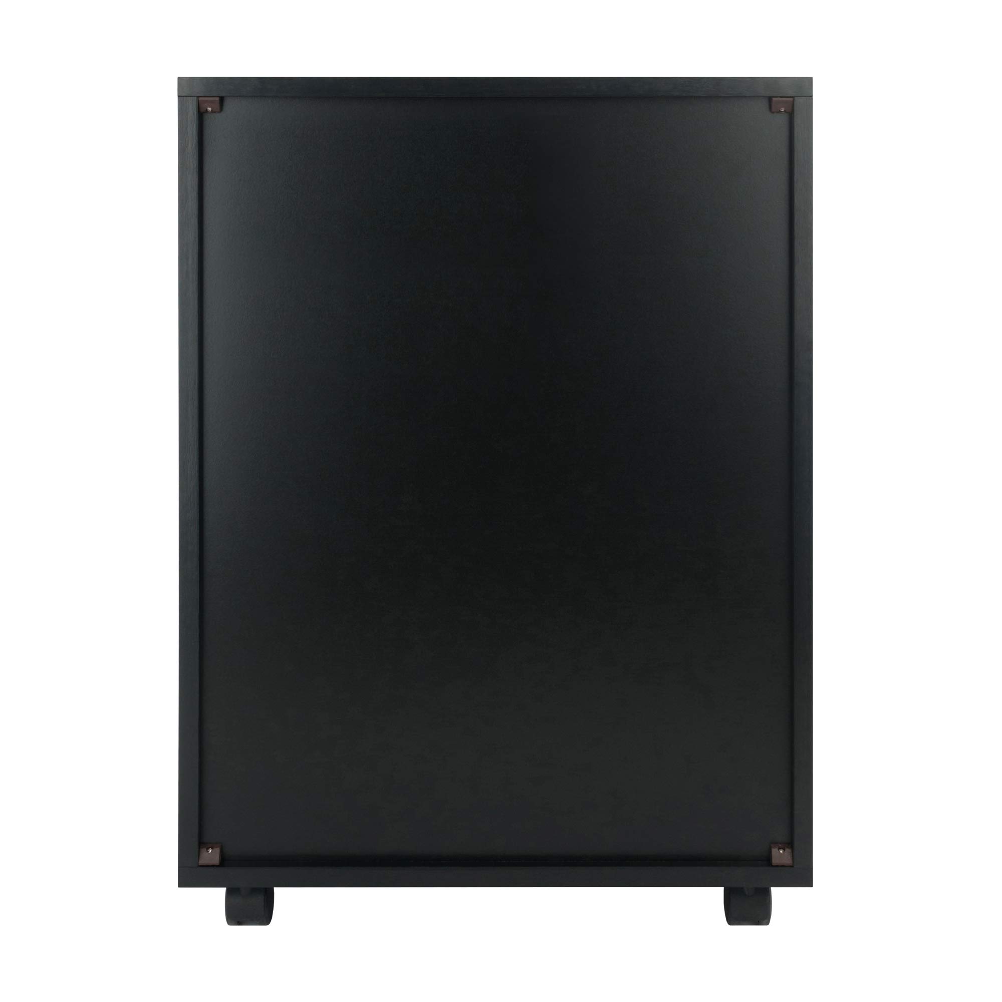 Winsome Halifax 5-Drawer Storage Organizer in Black - Perfect for Bedroom, Office & Closet Organization