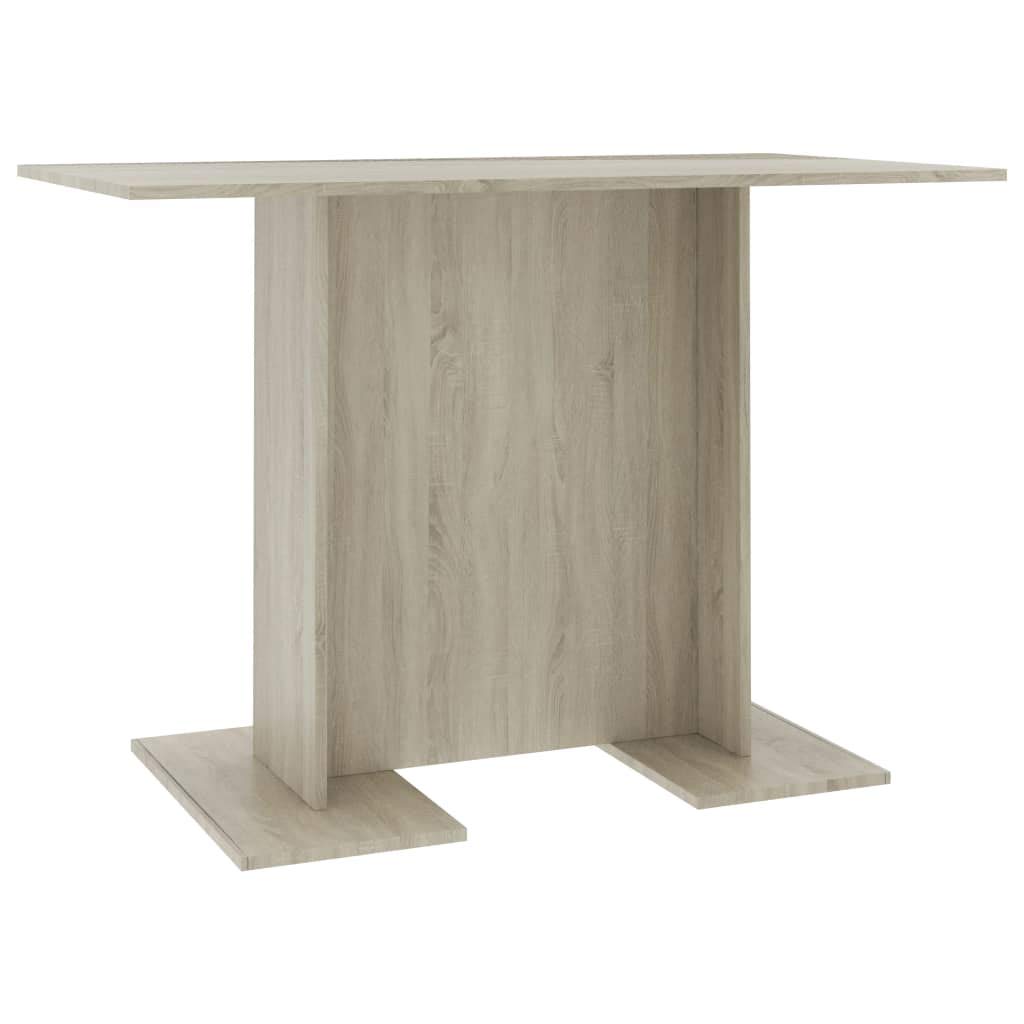 43.3 x 23.6 x 29.5 Inch Sonoma Oak Dining Table & Coffee Table - Multi-Functional for Dining Room, Living Room, Office, Study & Home Bar - Durable Chipboard Design - Perfect for Family Gatherings & Entertaining Guests