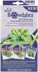 Mini Bowdabra Bow Maker with Favor Maker & Craft Tool BOW2100 - Perfect for DIY Gift Wrapping, Party Decorations, and Handmade Crafts