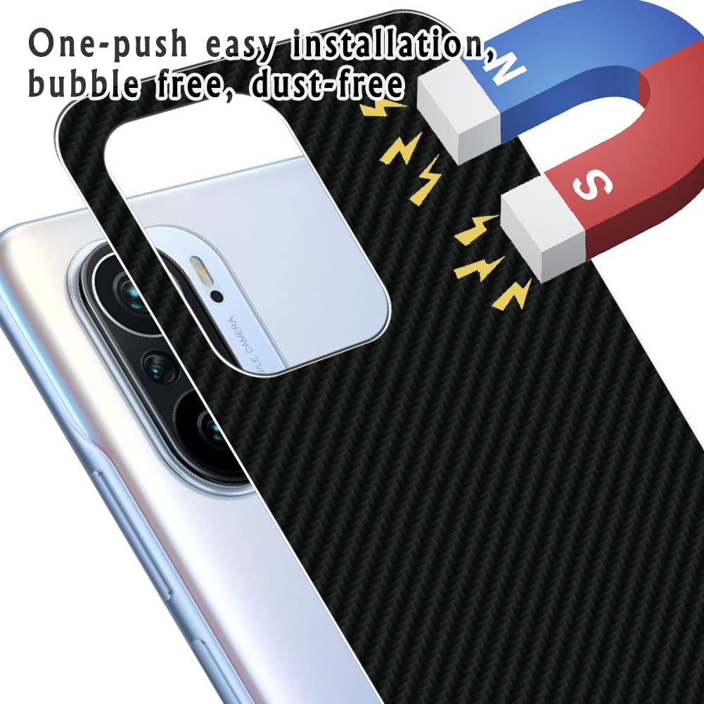 2-Pack Back Protector Film for Kindle Oasis 2019 - Black Sticker Skin Cover (Not Tempered Glass) | Scratch-Resistant Protection for E-Reader | Perfect for Travel, Reading & Daily Use