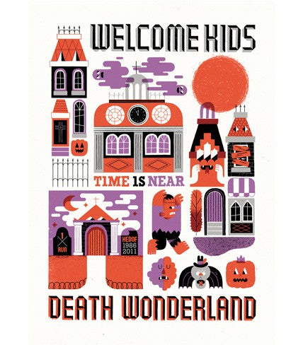 Kids Room Decor - Hedof Welcome Giclee Print Wall Art for Nursery, Bedroom & Playroom | Perfect Gift for Baby Showers & Birthdays