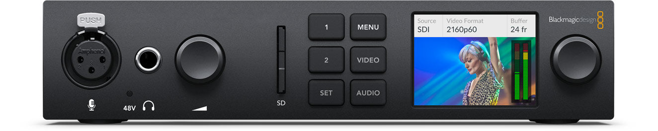 Blackmagic Design UltraStudio 4K Mini Thunderbolt 3 Capture & Playback Device for 4K Video Editing & Live Streaming - Perfect for YouTube Creators & Professional Videographers