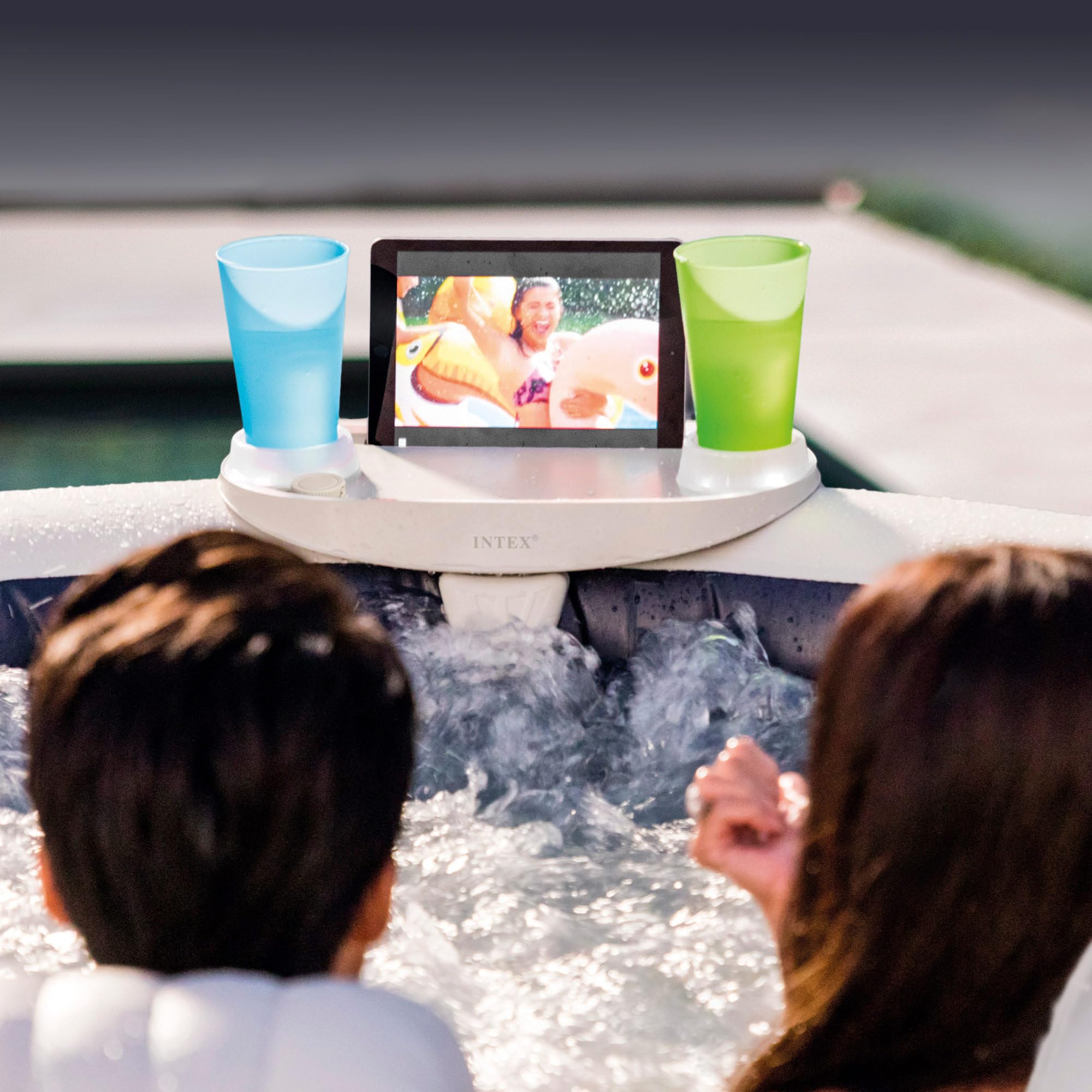 Intex Spa Tray with LED Light for Relaxing Bath Time