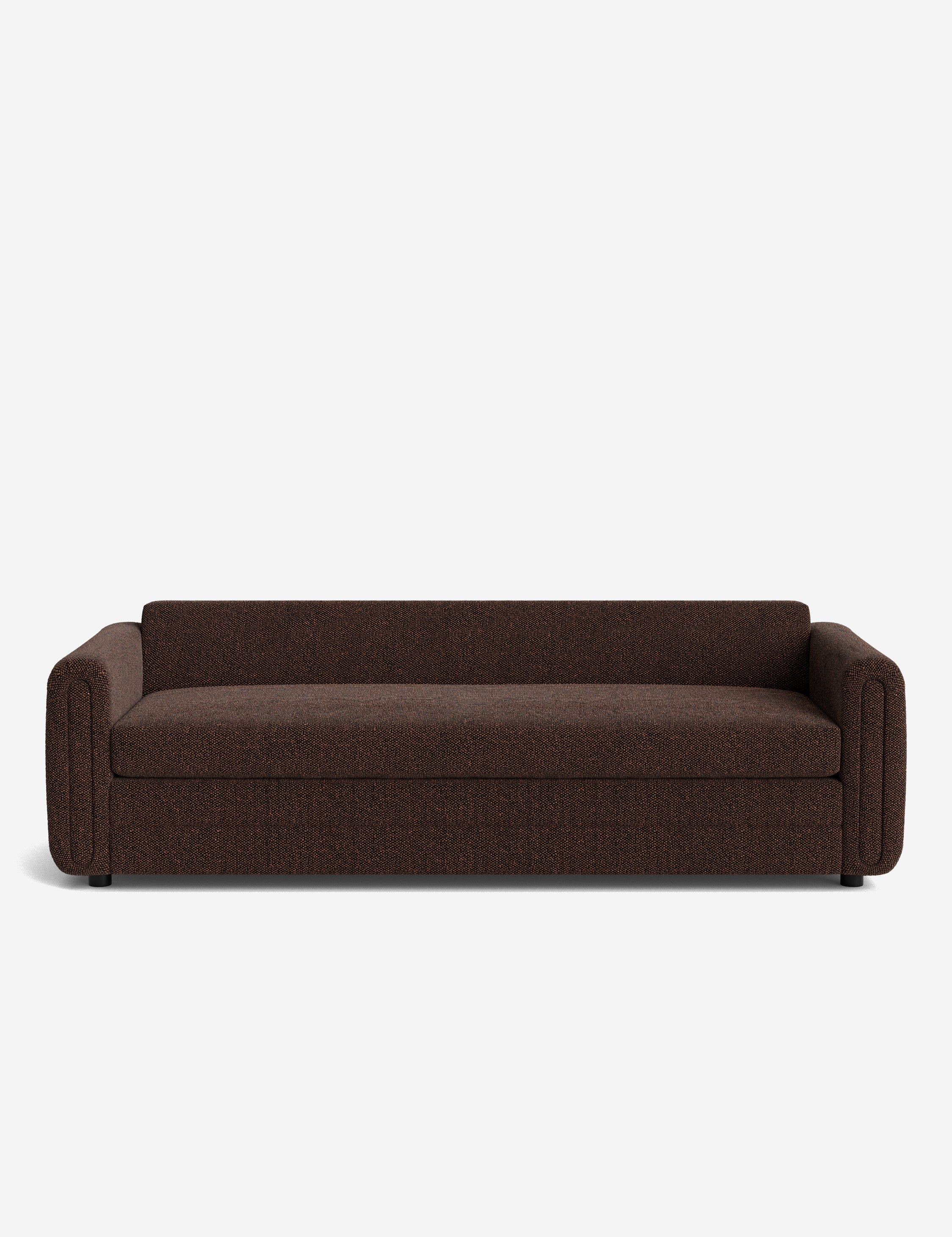 Brown Basket Boucle