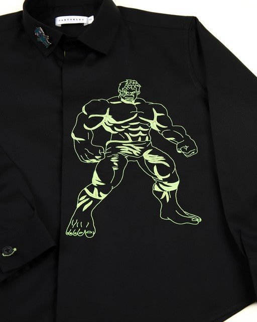 Pre Order: Hulk T-Shirt for Men - Superhero Graphic Tee - Marvel Comics Fan Apparel - Perfect for Cosplay, Comic Con & Casual Wear