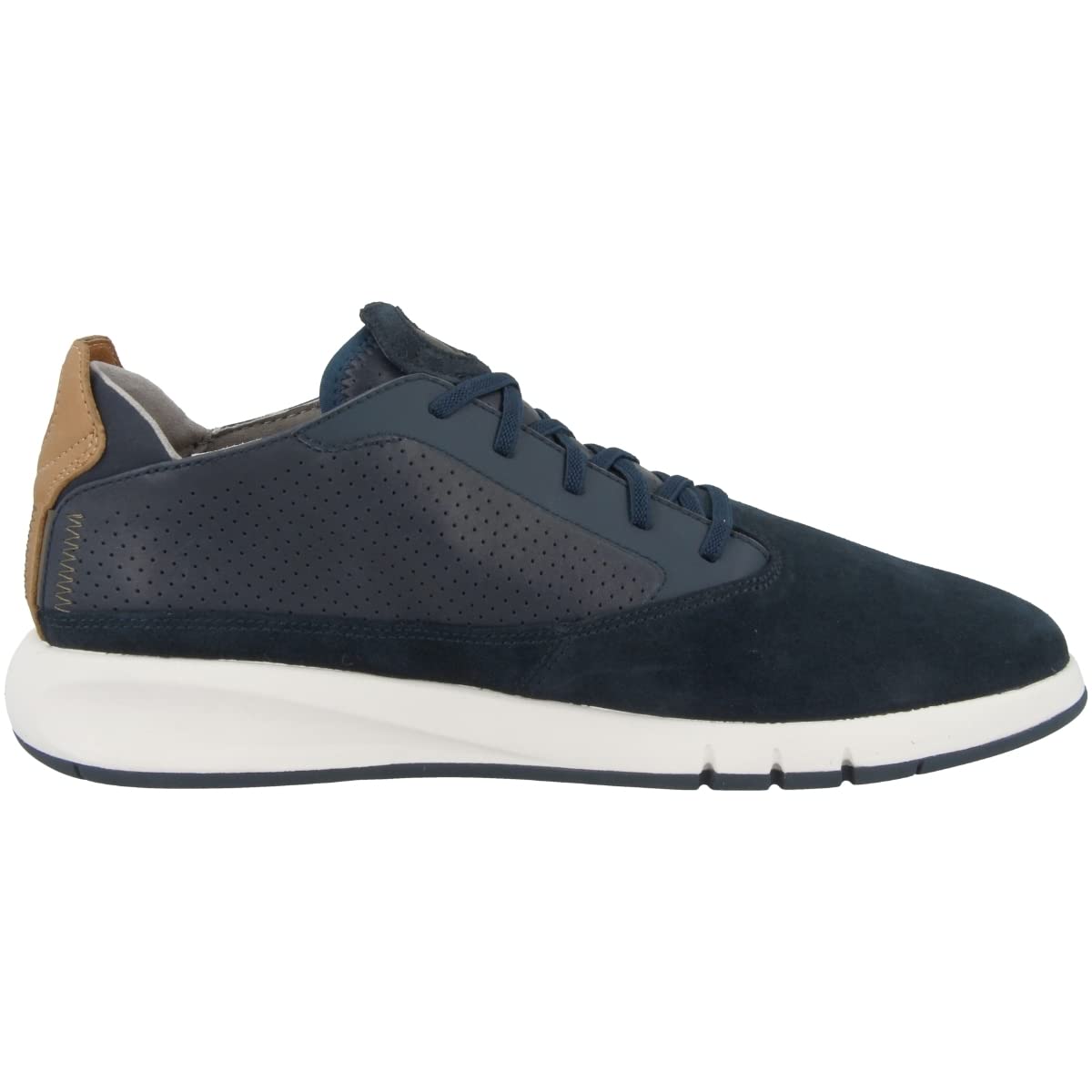 Geox Men's U Aerantis Breathable Running Sneakers - Lightweight Comfortable Walking Shoes for Men - Perfect for Jogging, Gym Workouts & Casual Wear