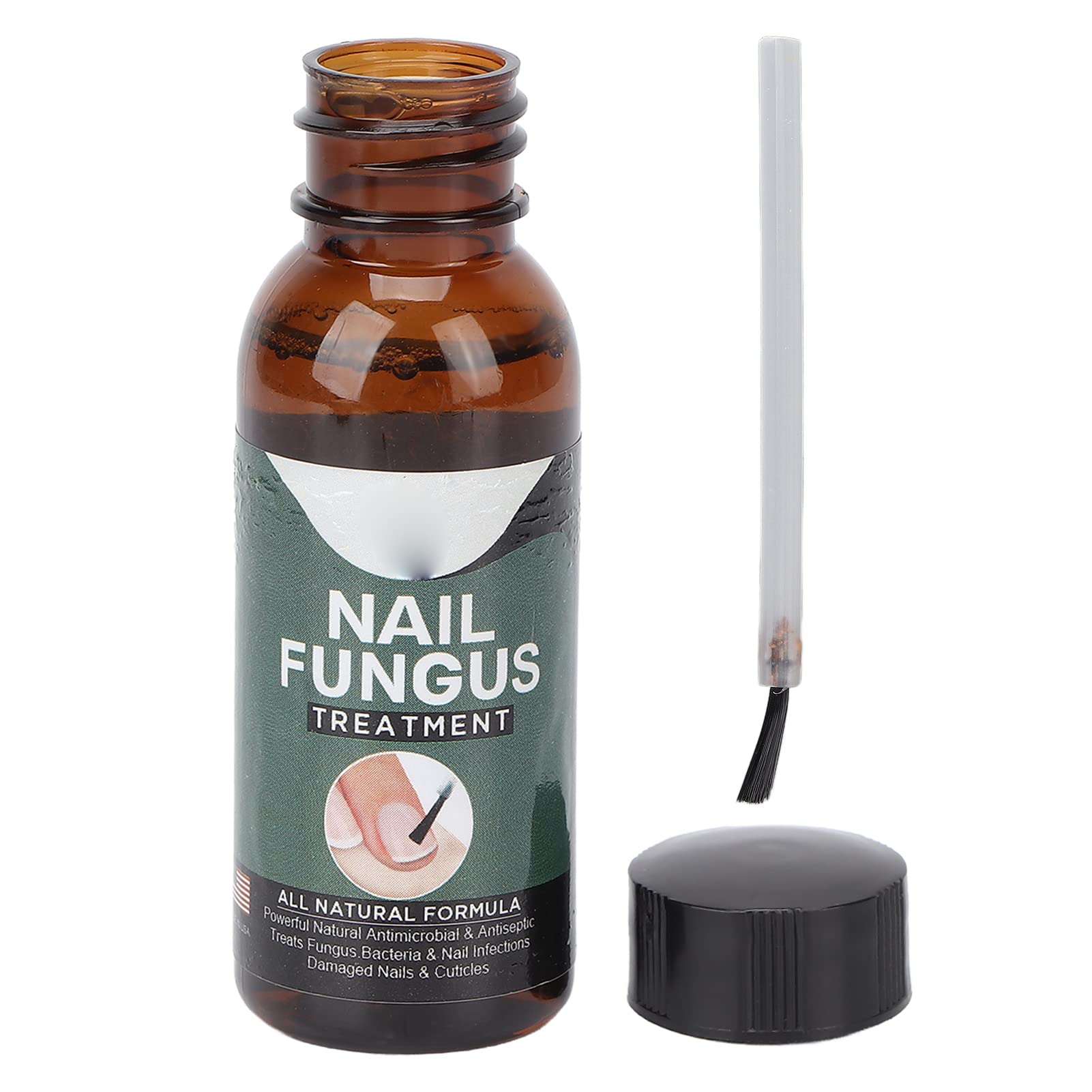 Premium Nail Care Oil with Brush - Deep Penetrating Nourishing Treatment for Stronger, Healthier Nails - At-Home Nail Repair & Protection Solution for Dry, Brittle Nails - Perfect for DIY Manicures & Nail Maintenance