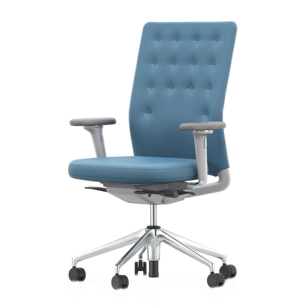 Ergonomic ID Trim Office Chair - Adjustable Height Mesh Back Task Chair for Home & Office Workspace - Perfect for Long Hours of Sitting, Computer Work, and Video Conferencing