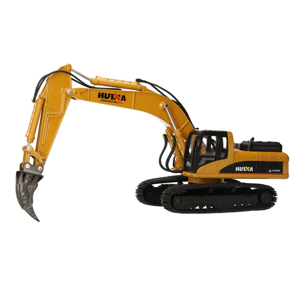 1/40 Scale Alloy Metal Construction Vehicle Set - Excavator, Road Roller, Forklift - Electric Toy Car Model for Kids & Collectors - Perfect for Playtime, Gifts & Construction Enthusiasts