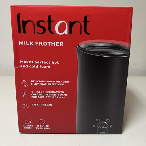 Instant Pot 10oz/295ml Electric Milk Frother for Hot & Cold Foam - Perfect for Lattes, Cappuccinos & Hot Chocolate (Model 140 6001 01) - Ideal for Coffee Shops, Home Baristas & Office Use