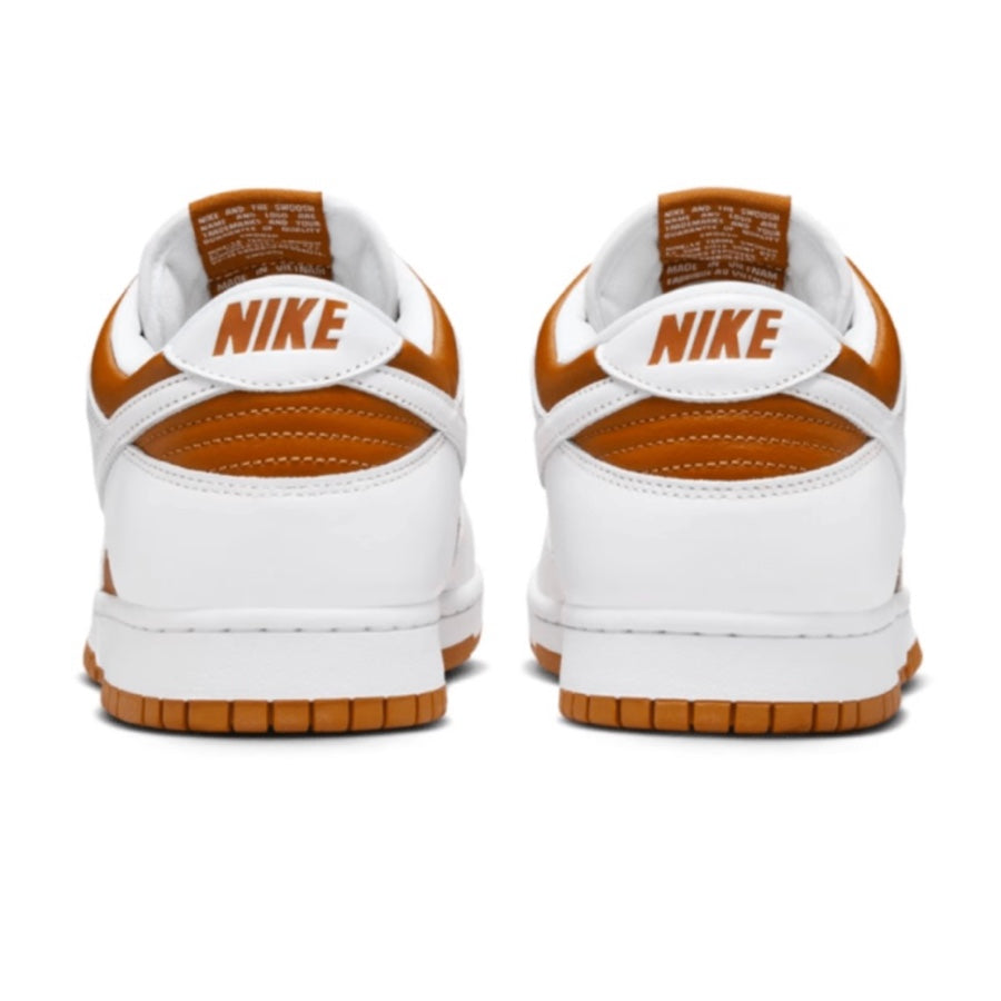 Nike Dunk Low QS CO.JP Reverse Curry Dark Curry White Sneakers - Stylish & Comfortable for Casual Wear, Street Fashion & Sneaker Collectors