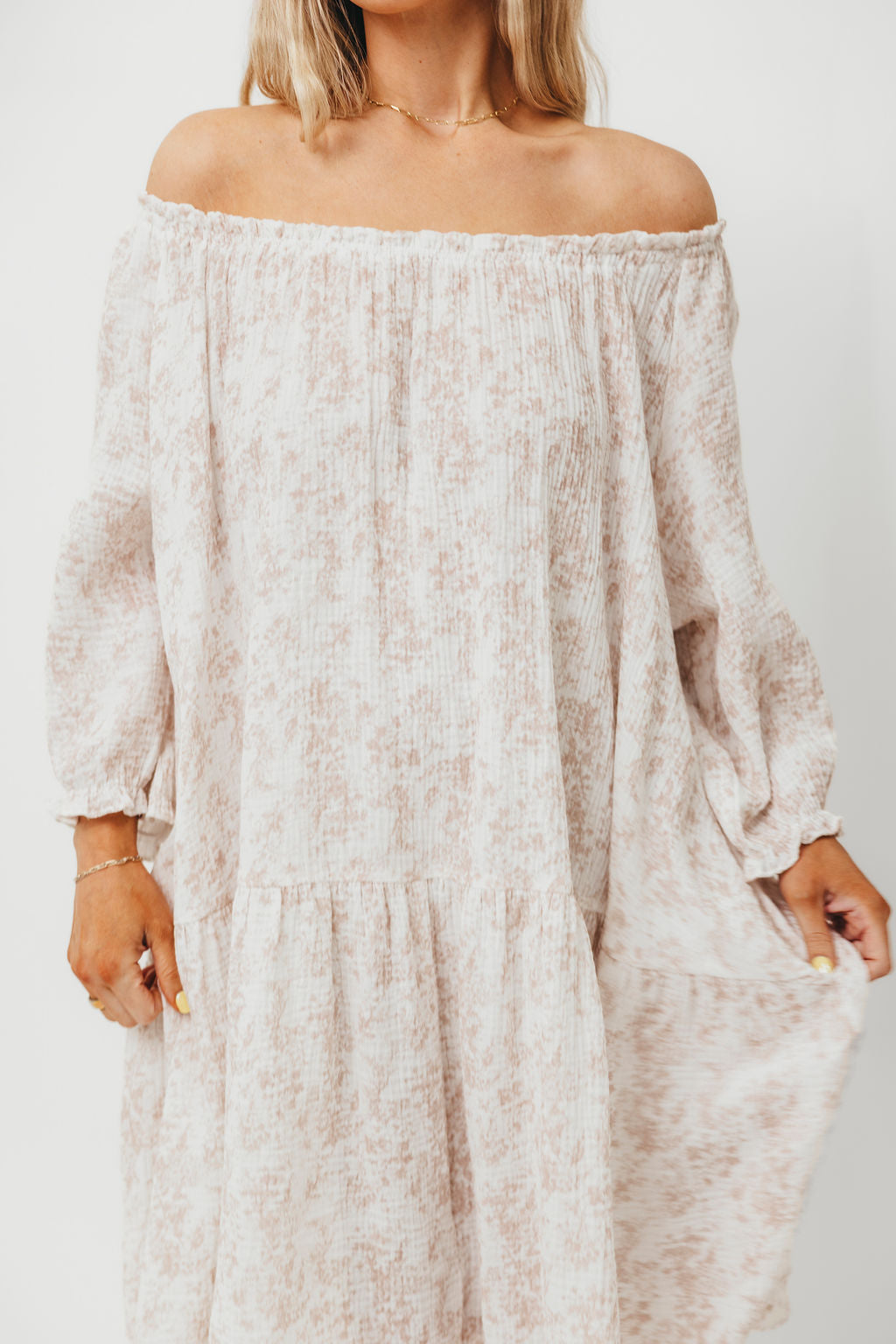 Soft Cotton House Dress in Hampton Pink - Bump Friendly Maternity Wear for Comfortable Home & Lounge Wear