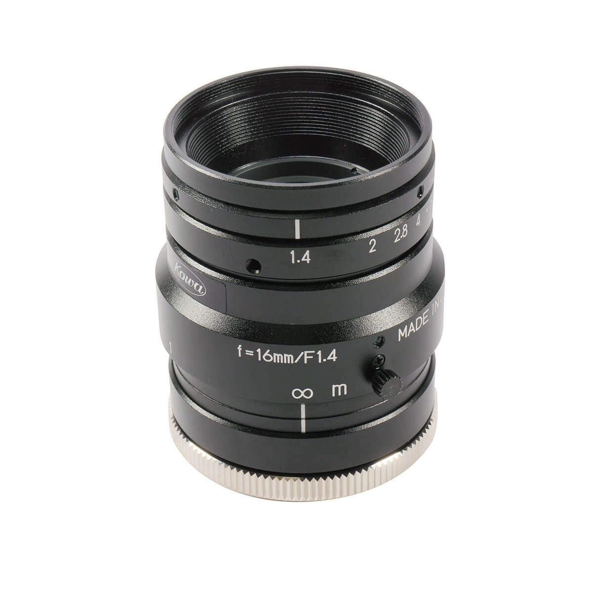 LM16HC SW 16mm F1.4 C Mount Lens for CCTV, Security Cameras & Industrial Imaging - High Performance Wide Angle Lens for Surveillance and Machine Vision Applications