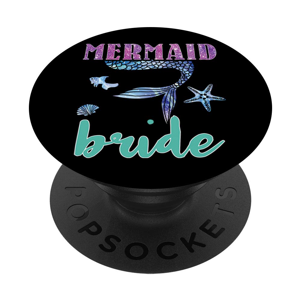 Mermaid Theme PopSockets Swappable PopGrip - Perfect for Bridal Showers, Bachelorette Parties & Birthday Celebrations | Cute Phone Accessory for Mermaid Lovers