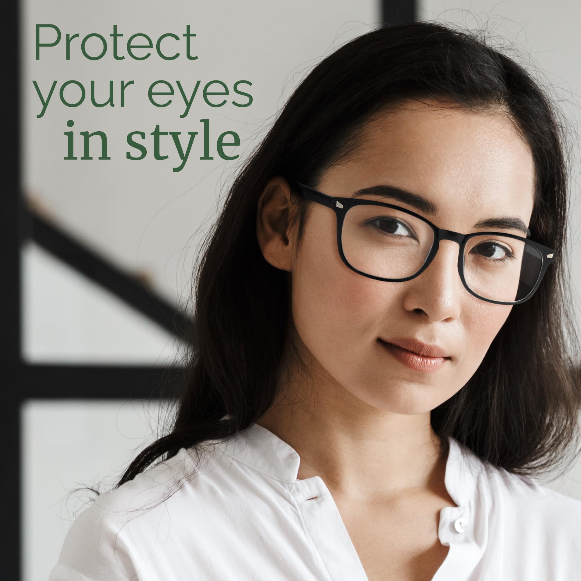 MIGSIR Blue Light Blocking Glasses for Computer Gaming & Digital Screen Use - Anti Eye Strain Glasses for Women & Men - Perfect for Office Work, Nighttime Screen Use & Gaming Sessions