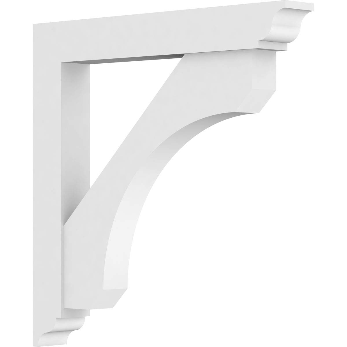 Ekena Millwork BKTP03X24X24LEC01 Standard Legacy Architectural Grade PVC Brackets - 3