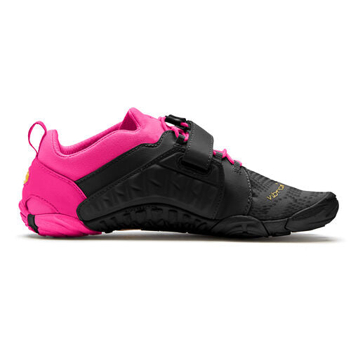 Vibram Women's V Train 2.0 Cross Training Shoes - Lightweight & Breathable for Gym, Running & Fitness - Black/Pink Color