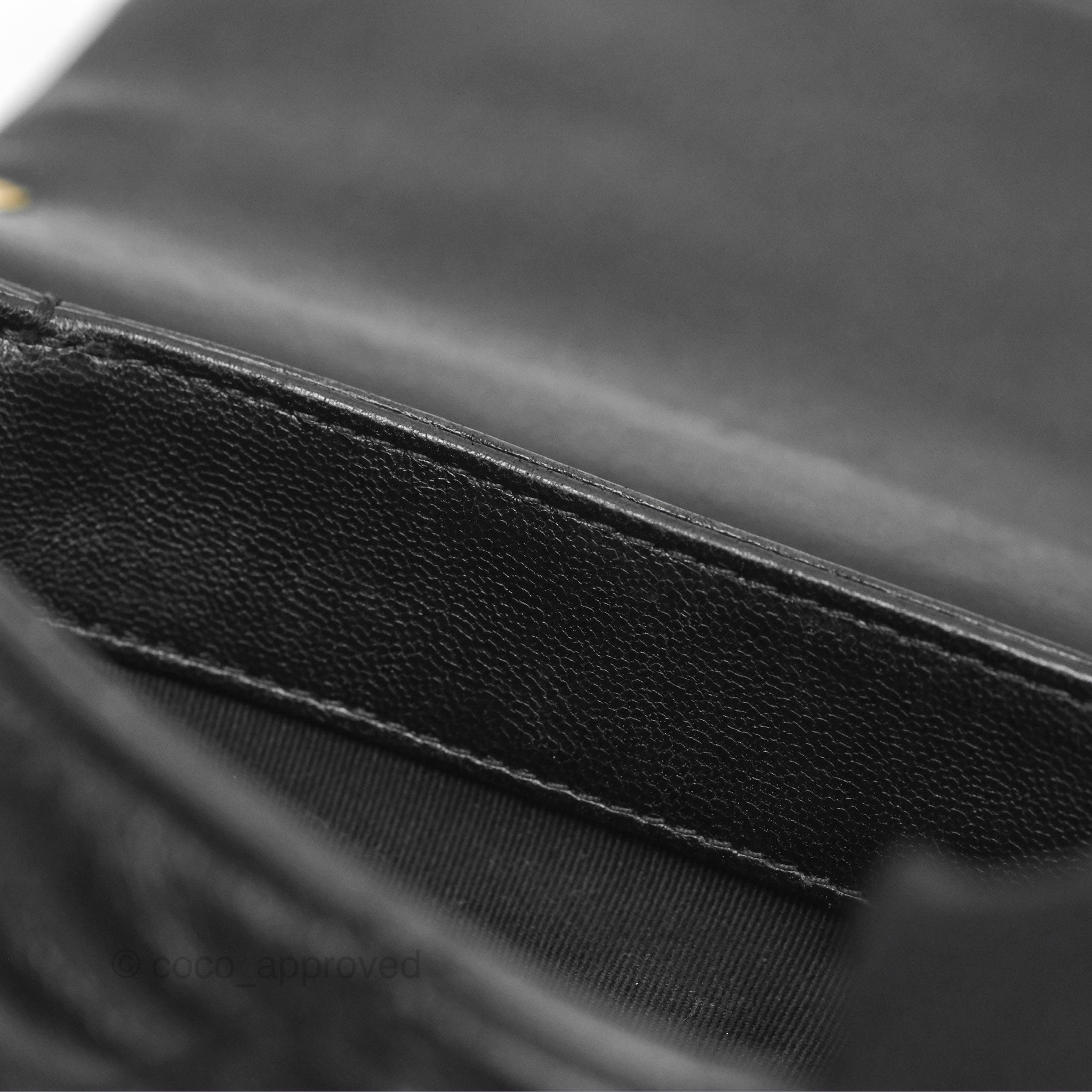Chanel Classic Flap Bag with Chain Handle - Black Goatskin Leather & Gold Hardware | Luxury Shoulder Bag for Women, Perfect for Evening Events & Date Nights