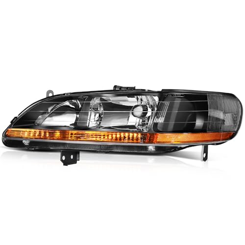 Black Housing Amber Reflector Clear Lens
