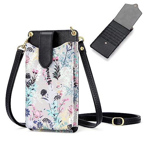 18-black Floral