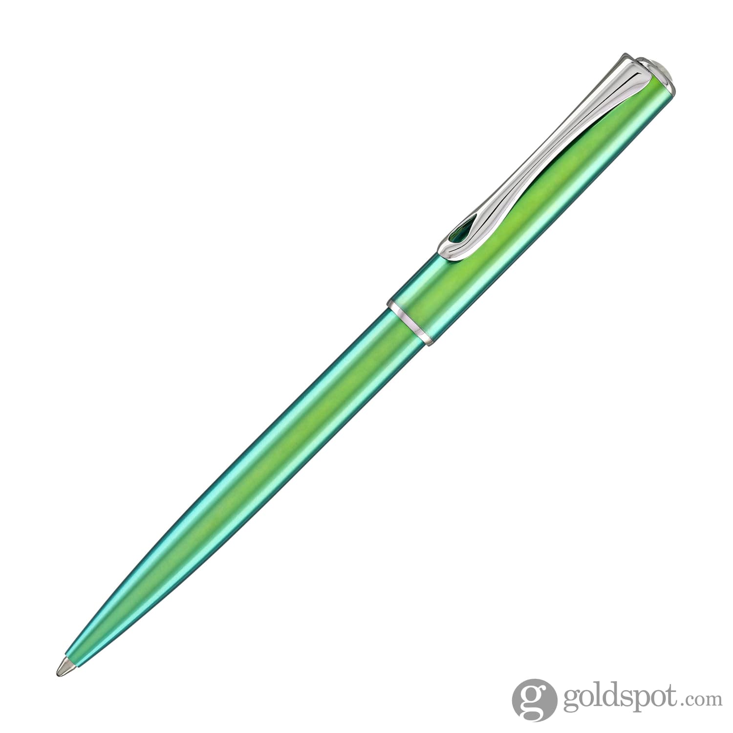 Diplomat Traveller Ballpoint Pen in Funky Green - Premium Writing Instrument for Office, School & Travel - Perfect Gift for Professionals & Students