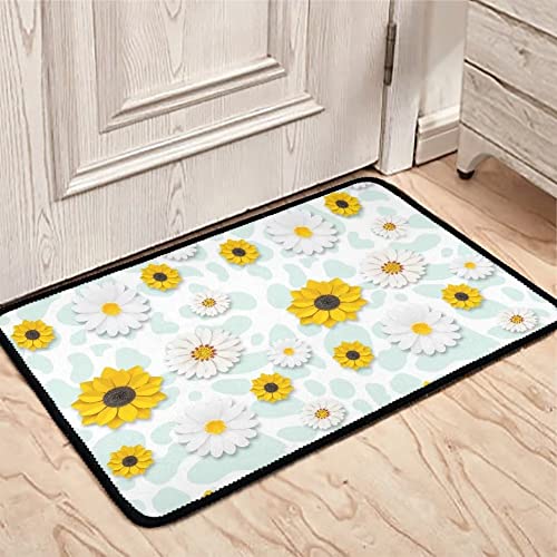 White Yellow Sunflower