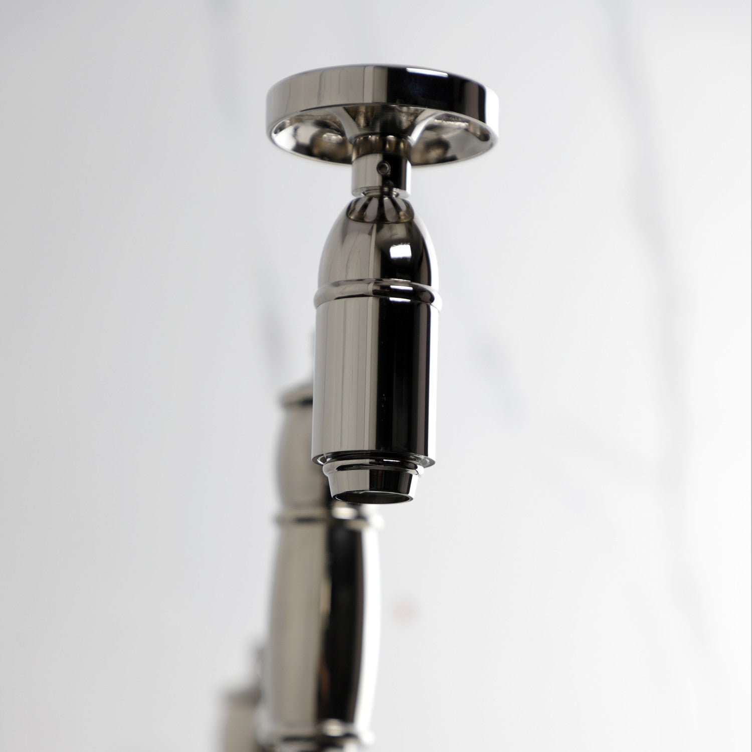 Belknap KS3706RX Two Handle Deck Mount Pot Filler Faucet in Polished Nickel - Perfect for Kitchen Sink, Stove & Cooking Area Installation
