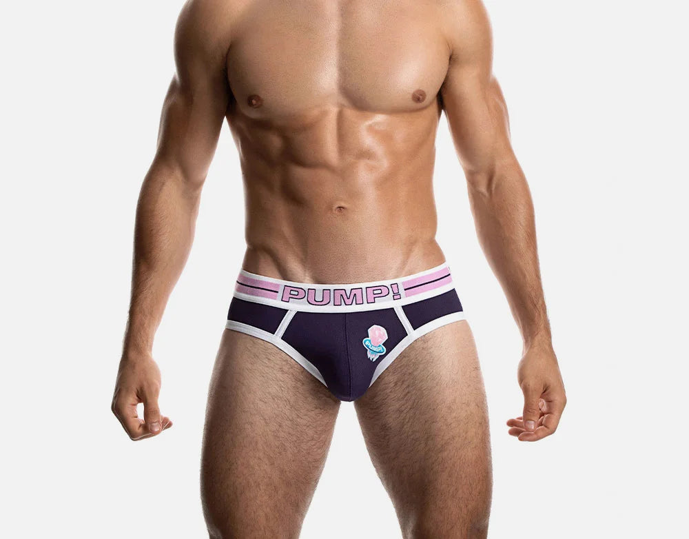 PUMP! Space Candy Brief Purple - Comfortable & Stylish Women's Underwear for Everyday Wear & Sleep