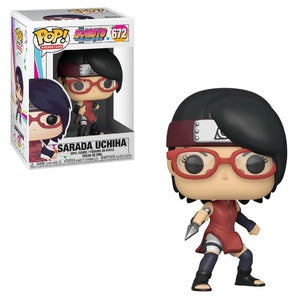 Boruto: Naruto Next Generations Sarada Uchiha Funko Pop! Vinyl Figure #672 - Anime Collectible for Fans & Home Decor