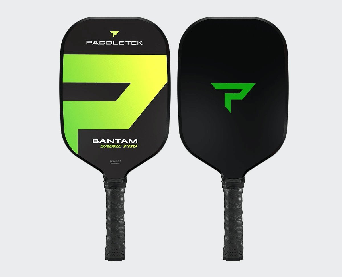 Paddletek Bantam Sabre Pro Pickleball Paddle - Premium Carbon Fiber Surface | USAPA Approved | Perfect for Competitive Play & Outdoor Games