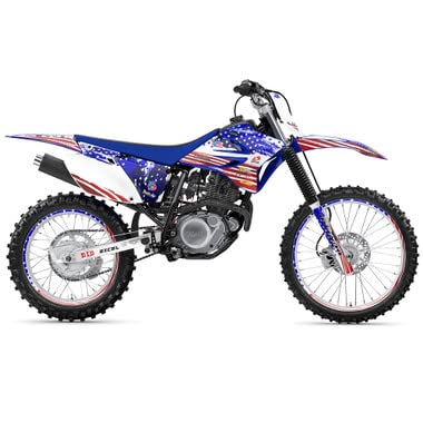 2000-2007 Yamaha TTR 125 Graphics Kit - Full Decal Set for TTR125 Dirt Bike | High-Quality Vinyl Stickers for Motorcycle Customization | Perfect for Trail Riding, Motocross & Off-Road Adventures